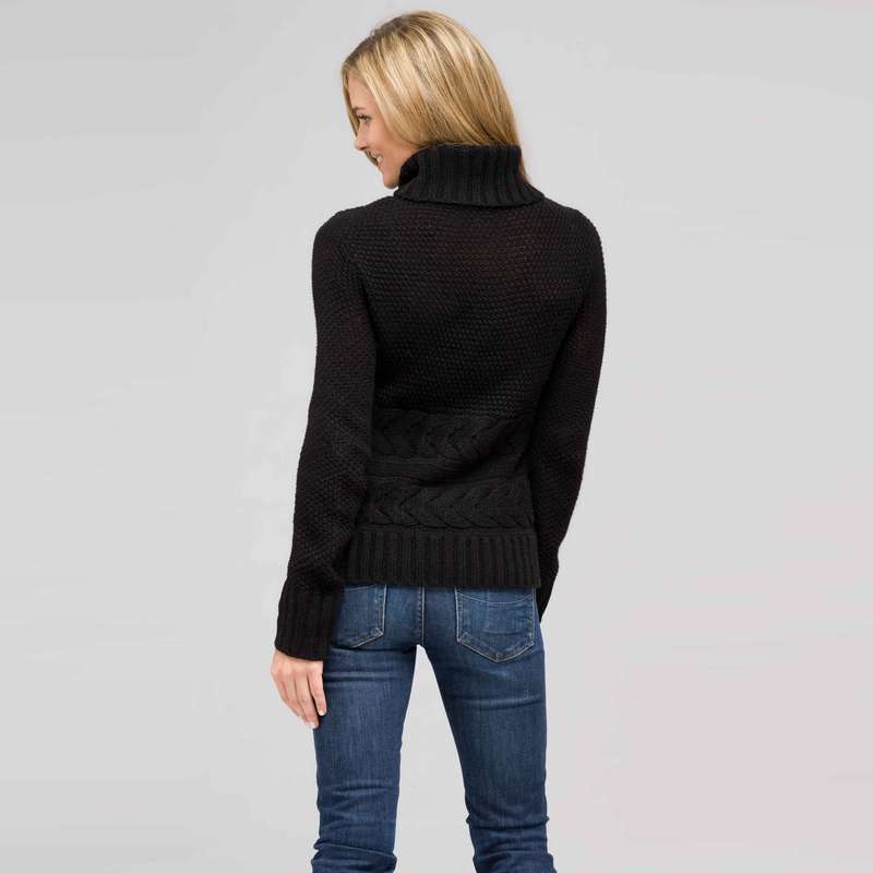 Wool Blend Turtle Neck Sweater, , large image number 1